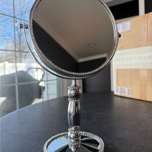 Elegant Silver Vanity Mirror